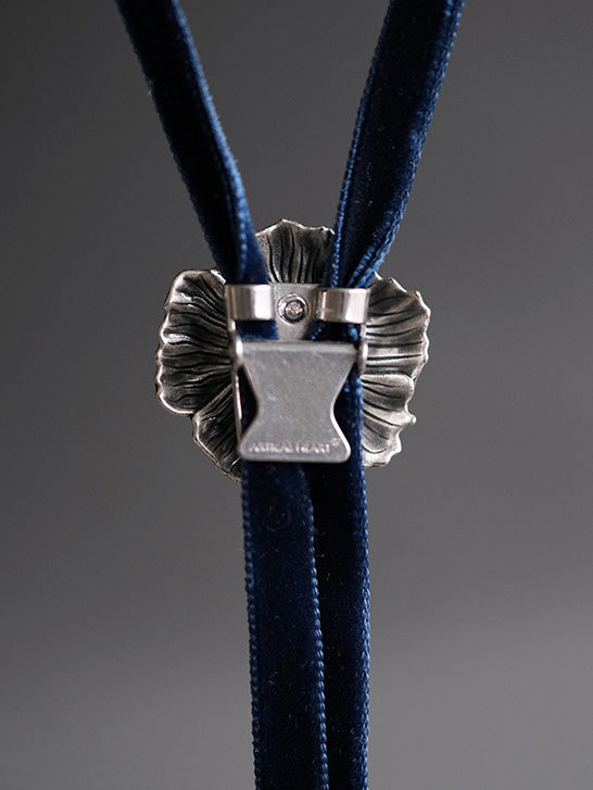 Artical Heart Flower Bolo Tie