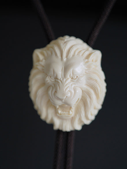 Artical Heart Lion King Bolo Tie