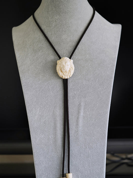 Artical Heart Lion King Bolo Tie