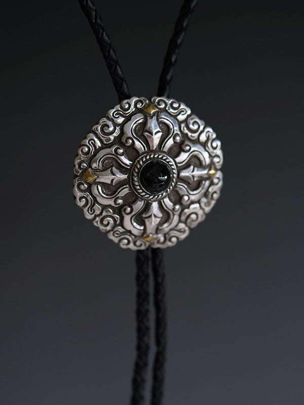 Hand Chiselling Bolo Tie