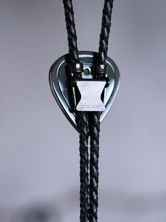 Artical Heart Gitar Pick Bolo Tie