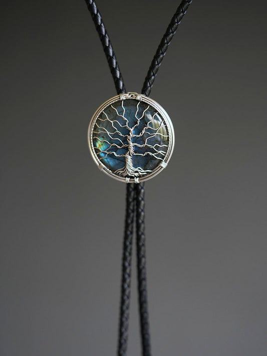 Artical Heart Tree of Life Bolo Tie