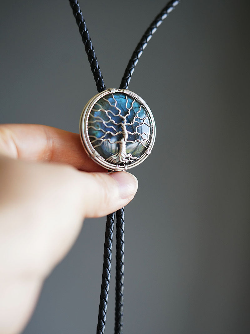Artical Heart Tree of Life Bolo Tie
