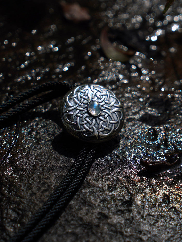 The Song of Ice and Fire: Natural Gemstone & Pure Silver Art