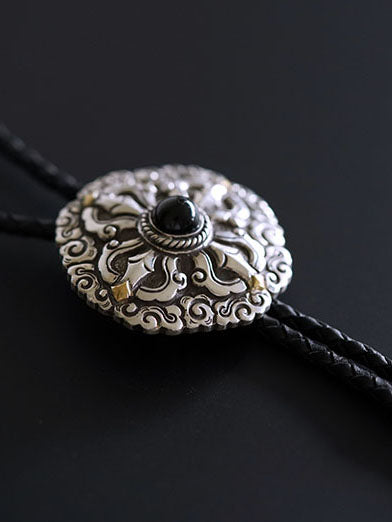 Artisanal Chased Silver & Gemstones