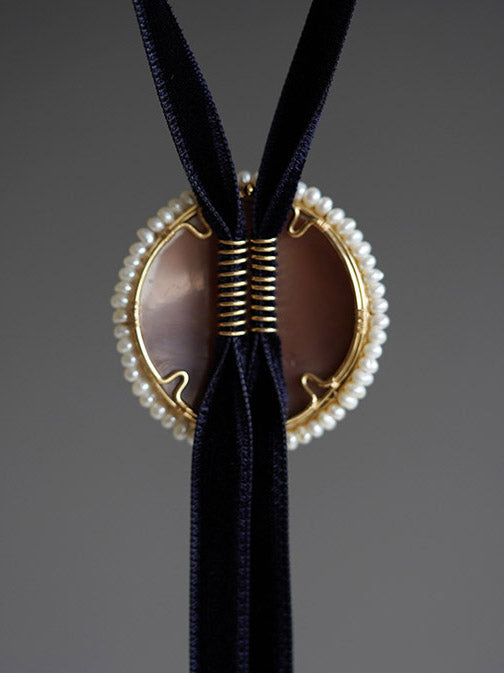 Artical Heart Medusa Bolo Tie