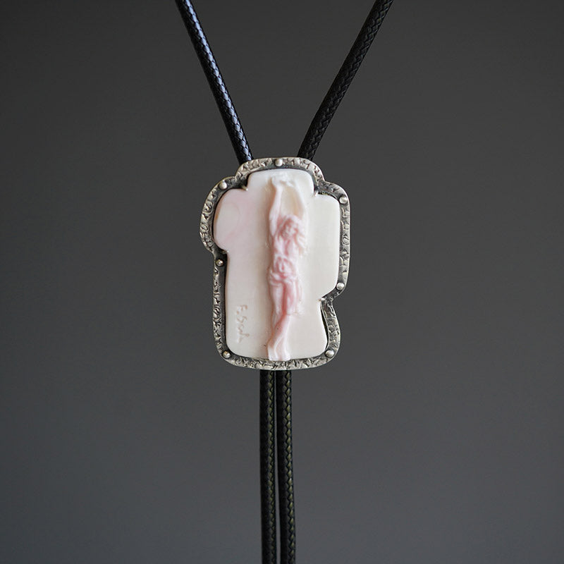 Silver Bolo Tie