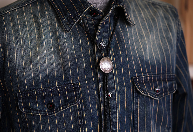 Wings of Liberty: Walking Liberty Eagle Solid Silver Coin Bolo Tie