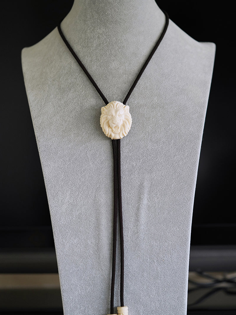Artical Heart Lion King Bolo Tie