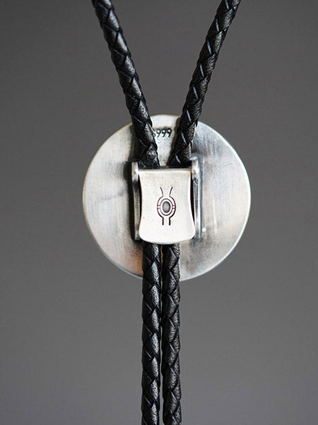 Artical Heart Moon Wolf Bolo Tie