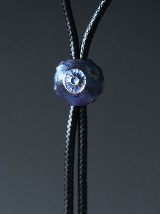 Artical Heart Meteorite Planet Bolo Tie