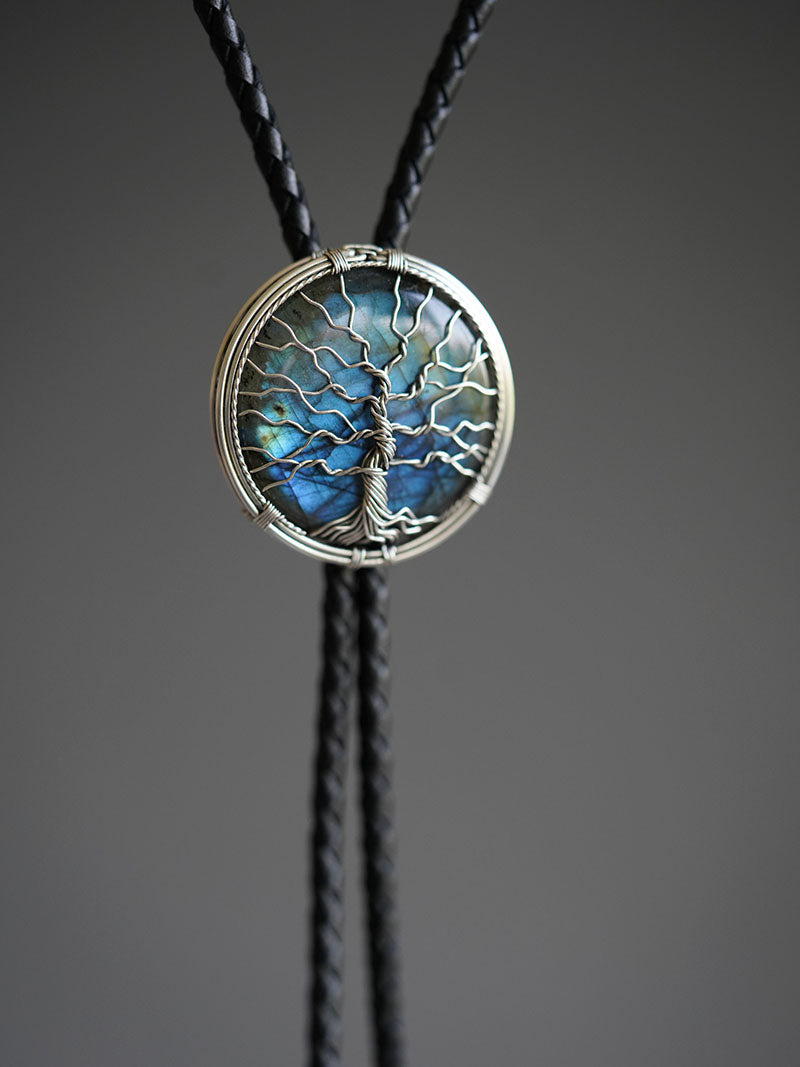 Artical Heart Tree of Life Bolo Tie