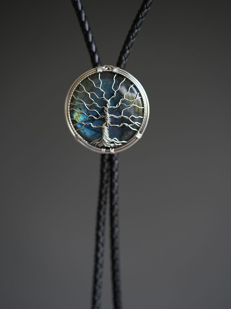 Artical Heart Tree of Life Bolo Tie