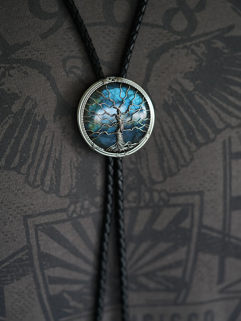 Artical Heart Tree of Life Bolo Tie